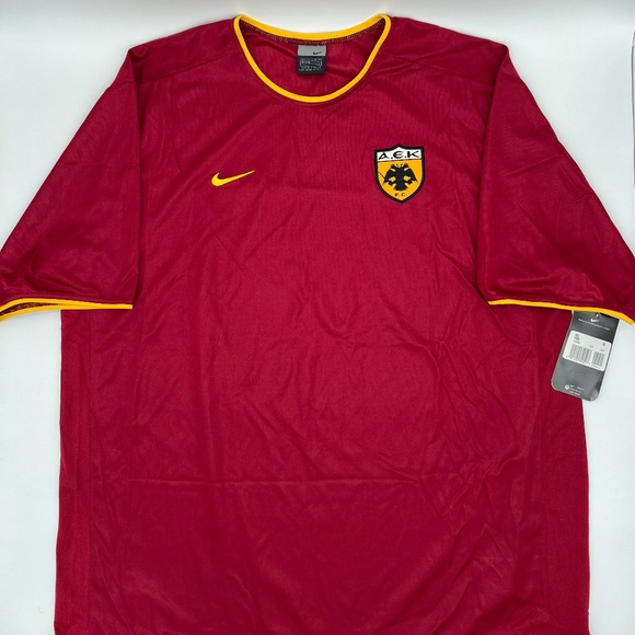 New AEK Athens 2002/2003 Away ORIGINAL Nike Soccer Jersey (XXL) - Picture 1 of 7